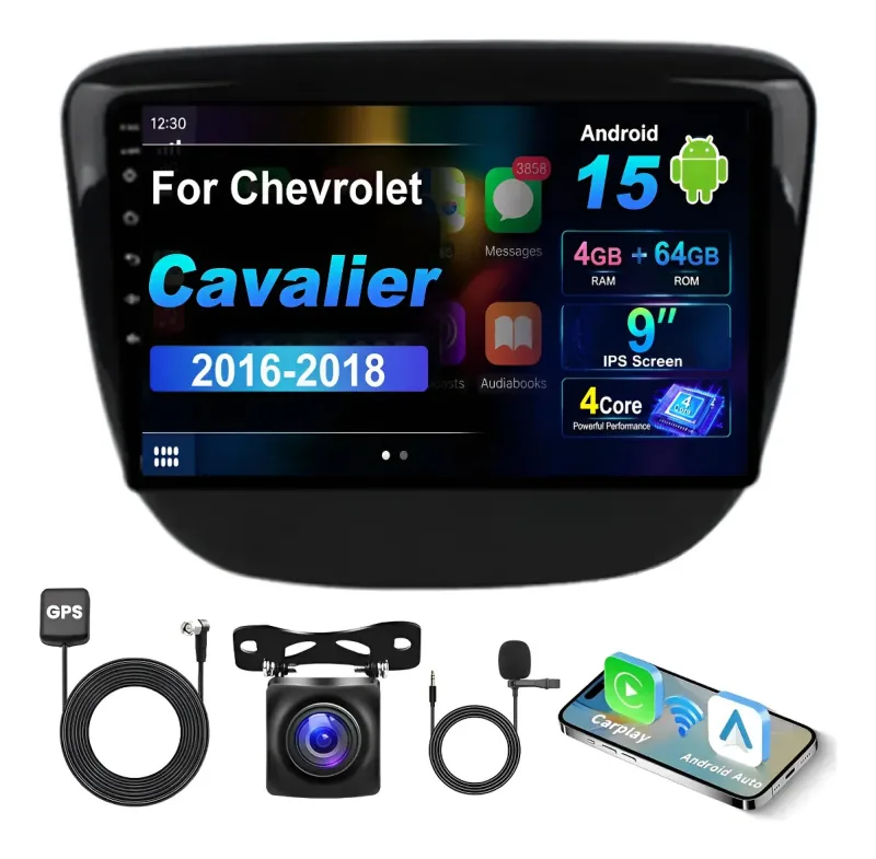 Autoestéreo Android para Chevrolet Cavalier 2016-2018