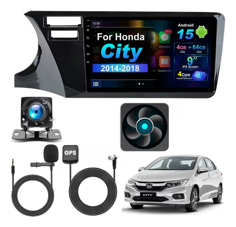 Autoestéreo Android para Honda City 2014-2018