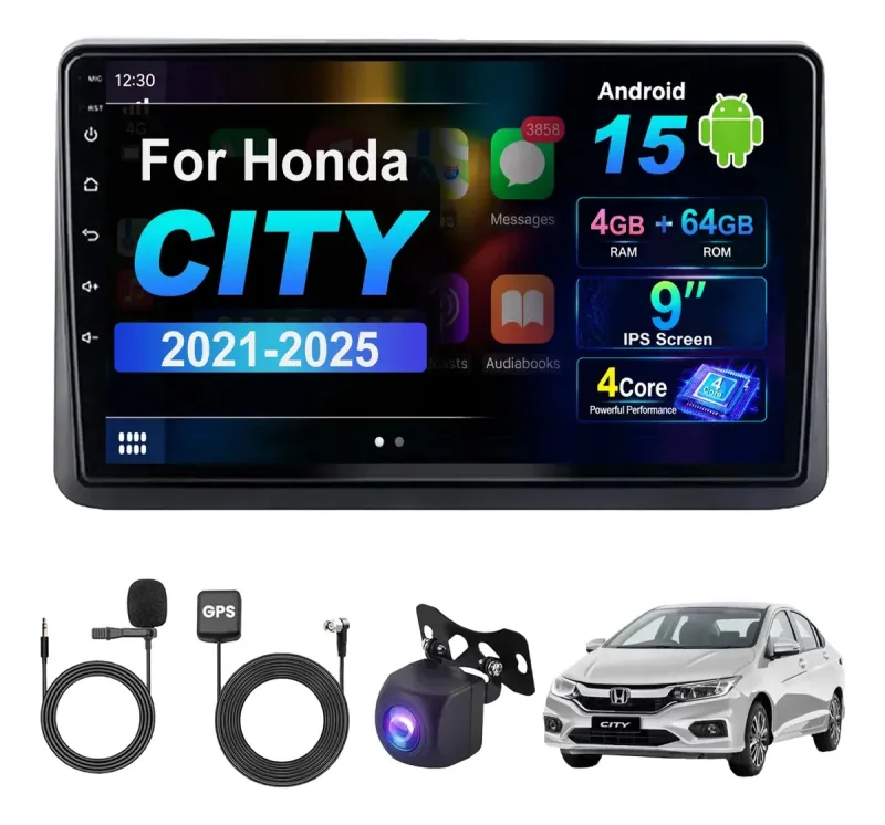Autoestéreo Android para Honda City 2021-2025