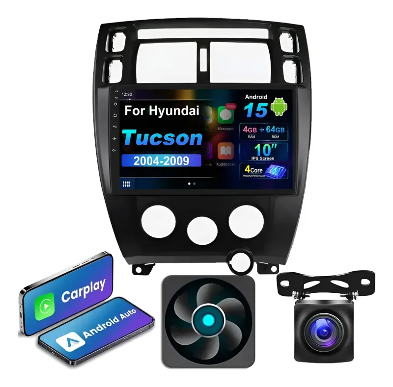 Autoestéreo Android para Hyundai Tucson 2004-2009