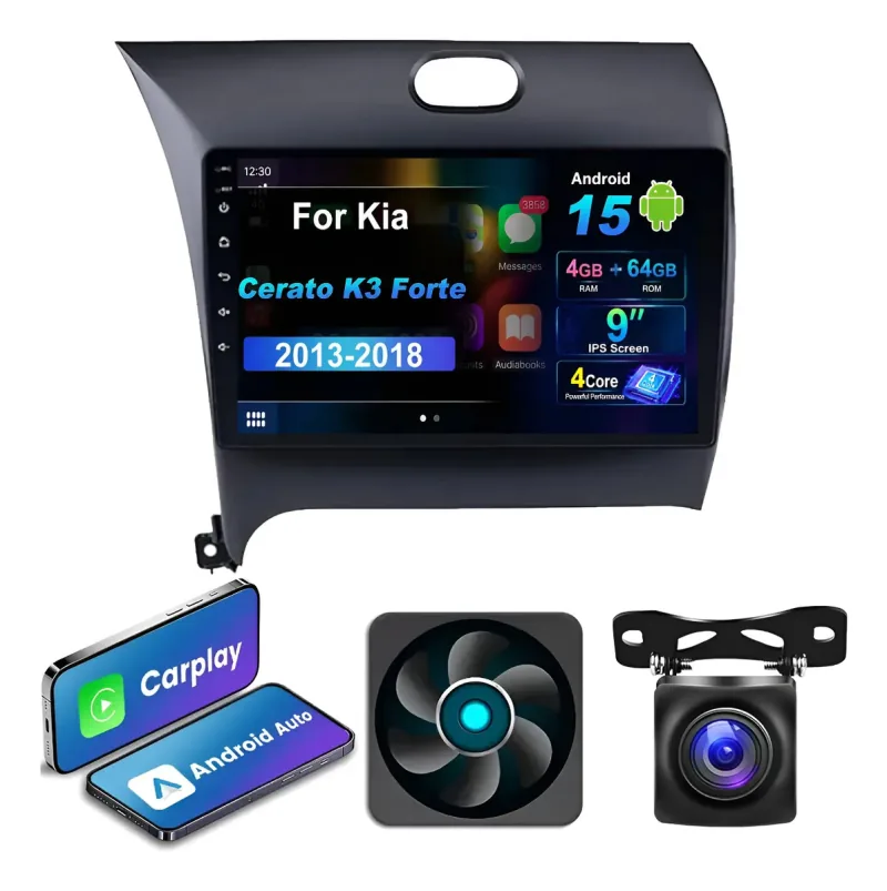 Autoestéreo Android para Kia Cerato K3 Forte 2013-2018