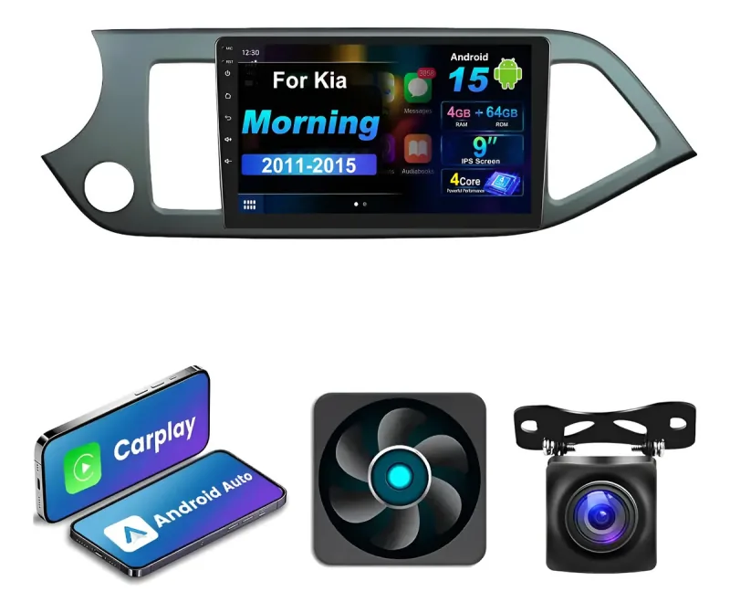 Autoestéreo Android para Kia Morning 2011-2015