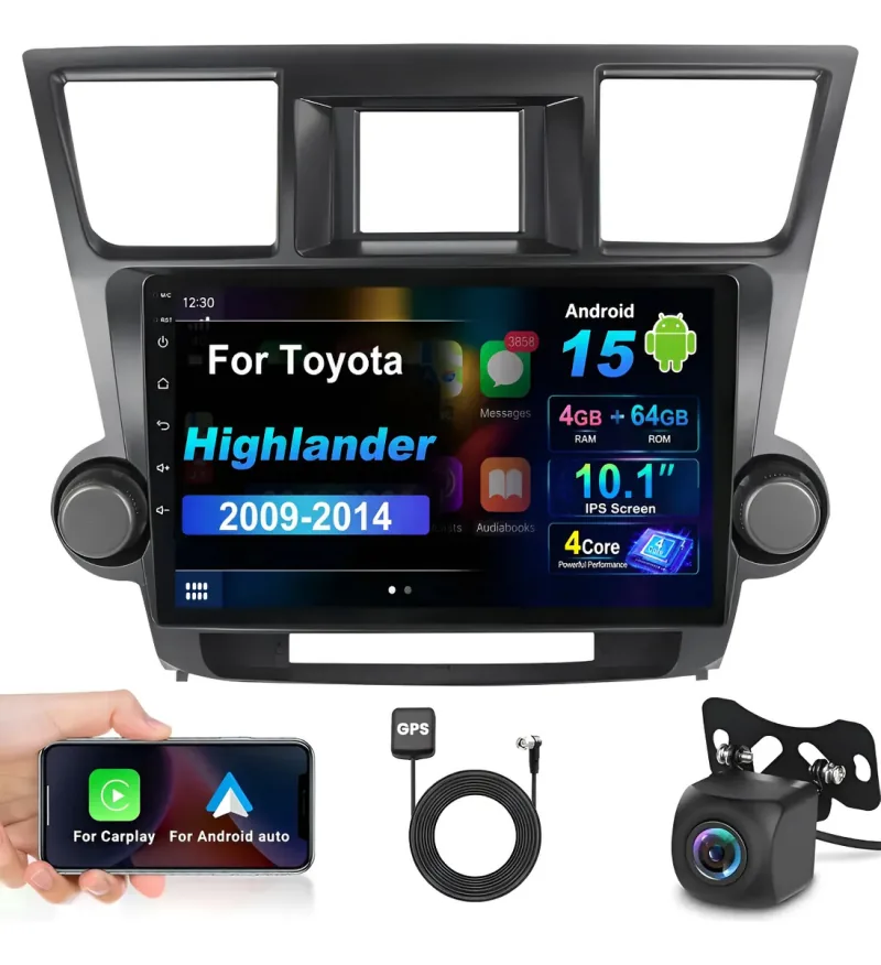 Autoestéreo Android para Toyota Highlander 2009-2013