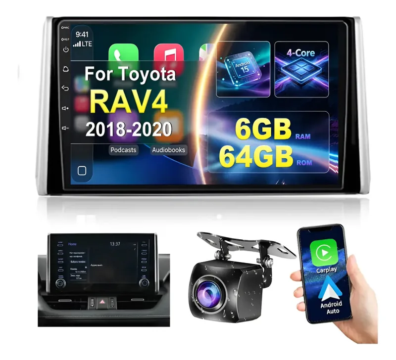 Autoestéreo Android para Toyota RAV4 2018-2020