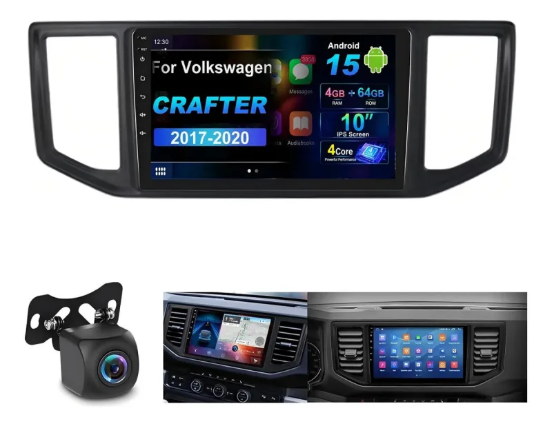Autoestéreo Android para Volkswagen Crafter 2017-2020
