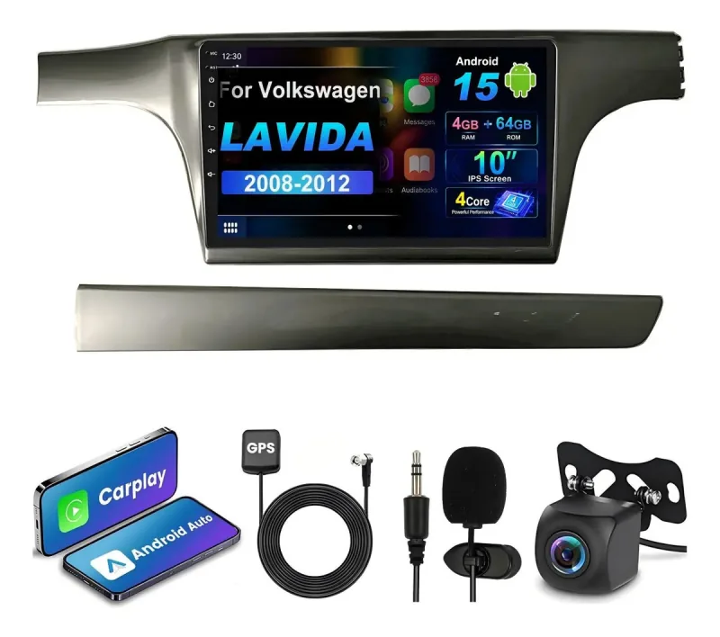 Autoestéreo Android para Volkswagen Lavida 2008-2012