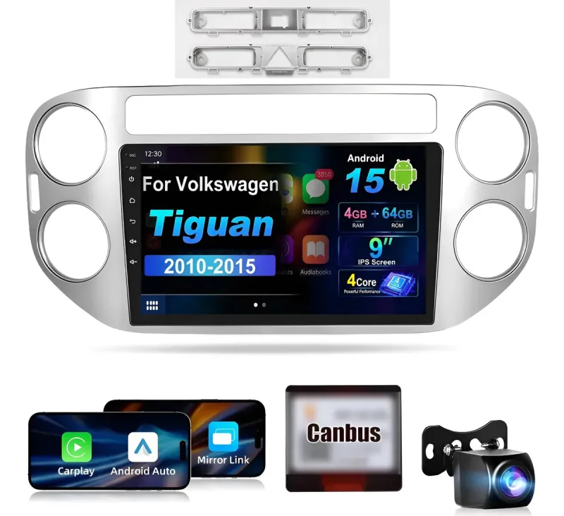 Autoestéreo Android para Volkswagen Tiguan 2010-2015