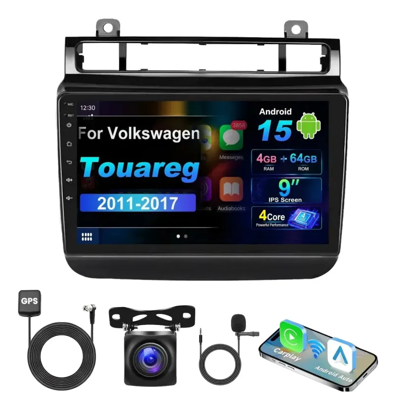 Autoestéreo Android para Volkswagen Touareg 2011-2017